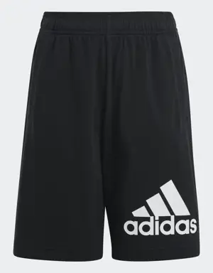 Adidas Essentials Big Logo Cotton Shorts. 3 Adidas Essentials Big Logo Cotton Shorts. 3