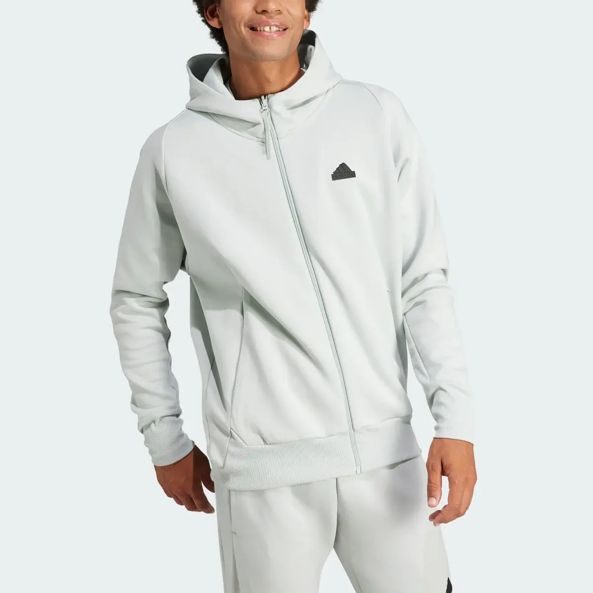 Adidas Z.N.E. Premium Full-Zip Hooded Track Jacket. 1