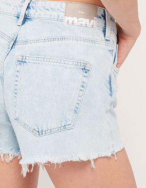 Rosie Gold Mavi Jean Şort