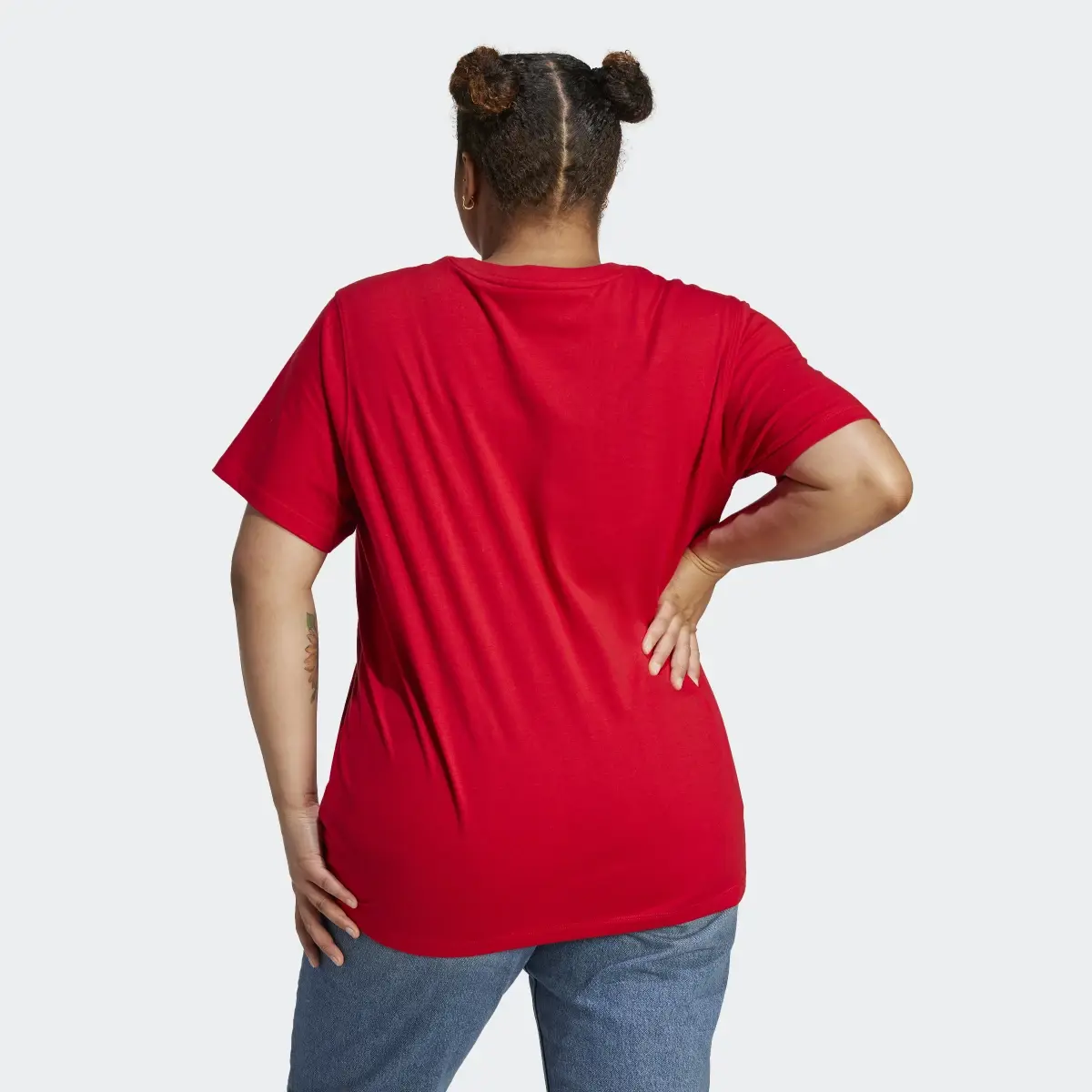 Adidas Adicolor Classics Trefoil Tee (Plus Size). 3