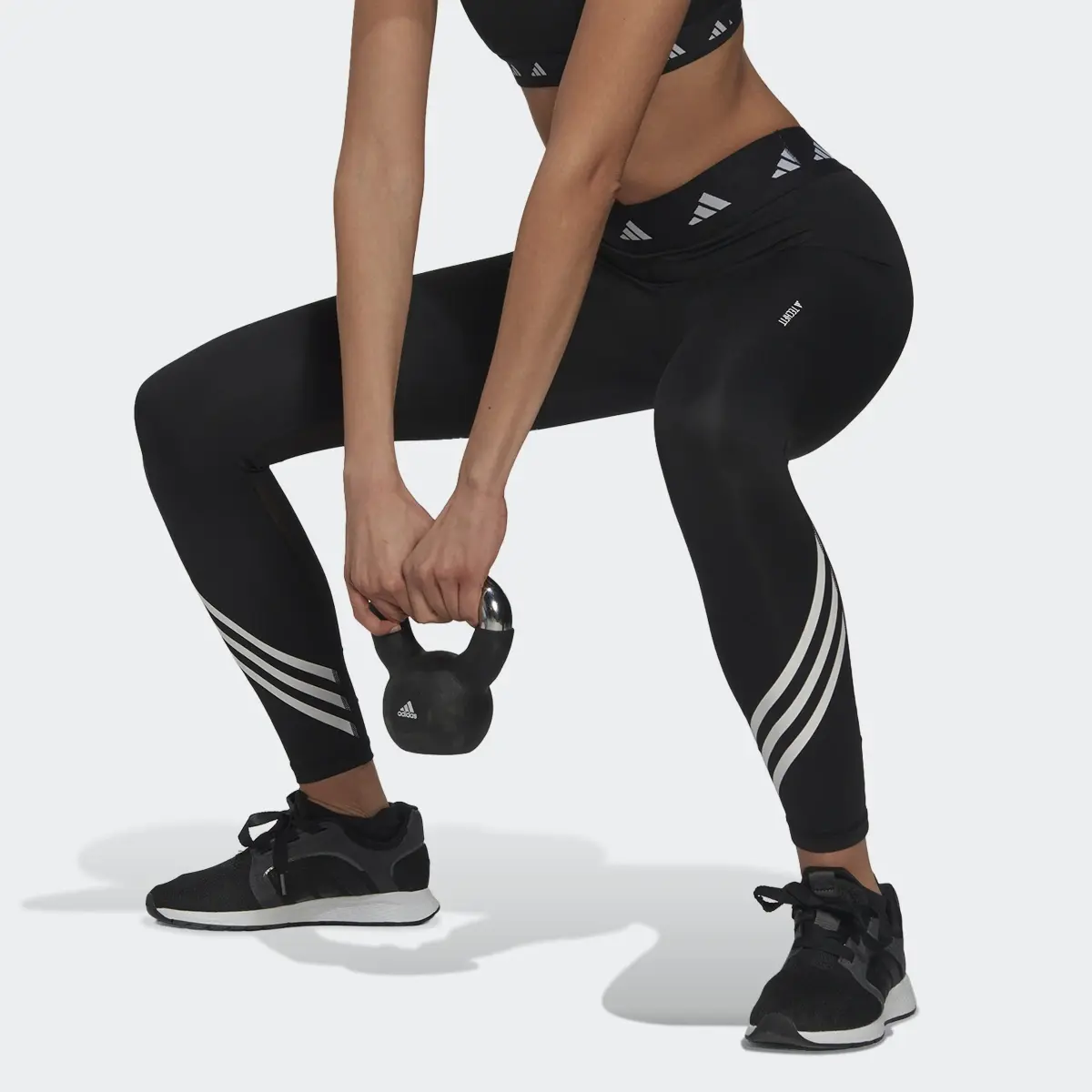 Adidas Leggings 3-Stripes Techfit. 1