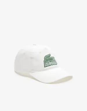 Unisex Lacoste cap with crocodile patch and branding