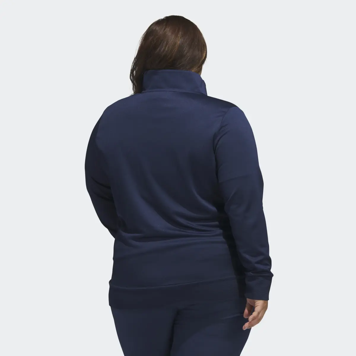 Adidas Textured Full-Zip Jacket (Plus Size). 3