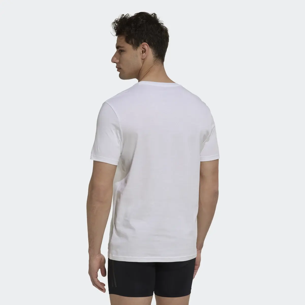 Adidas Active Flex Cotton Crewneck Shirt Underwear. 3