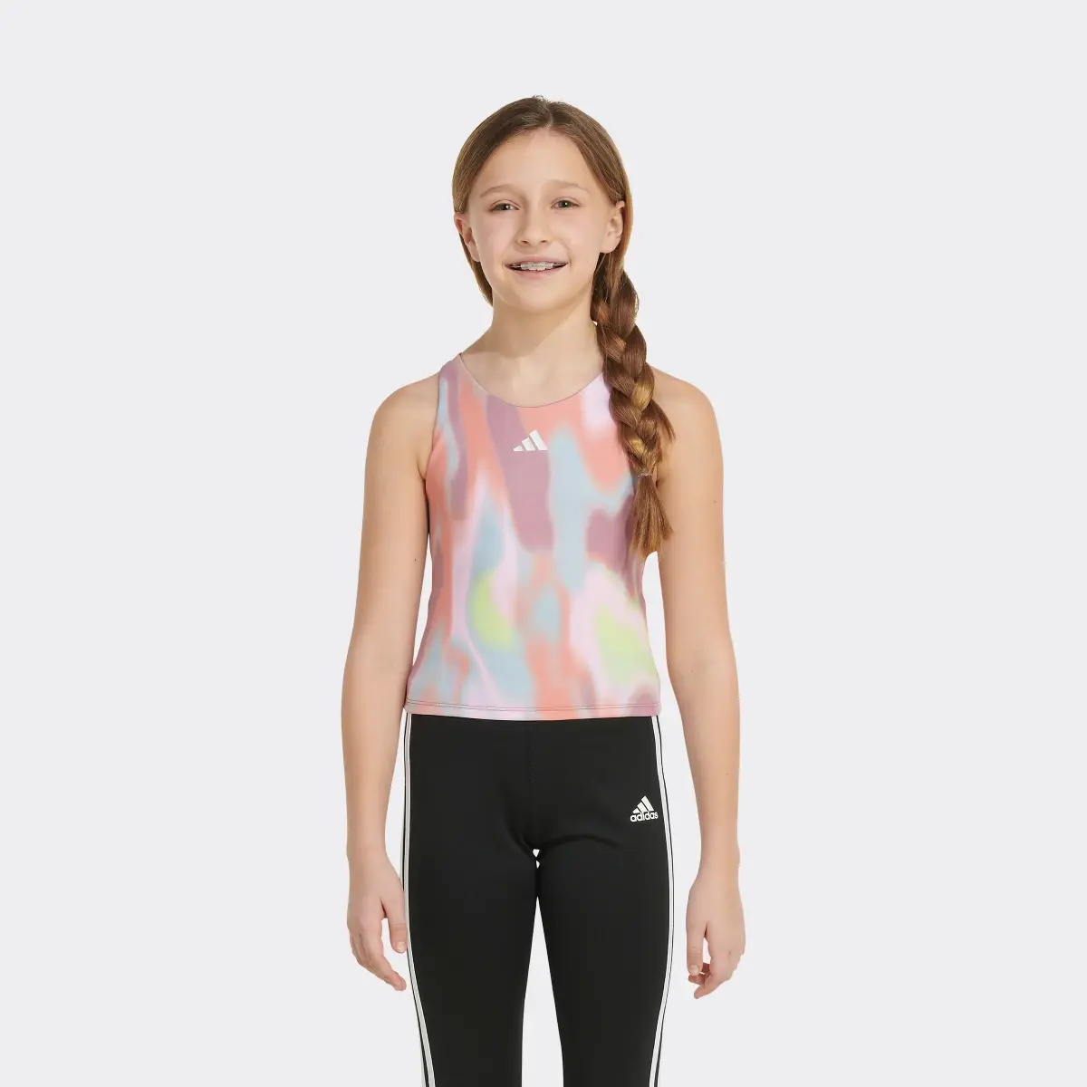 Adidas Allover Print Tank Bra. 1