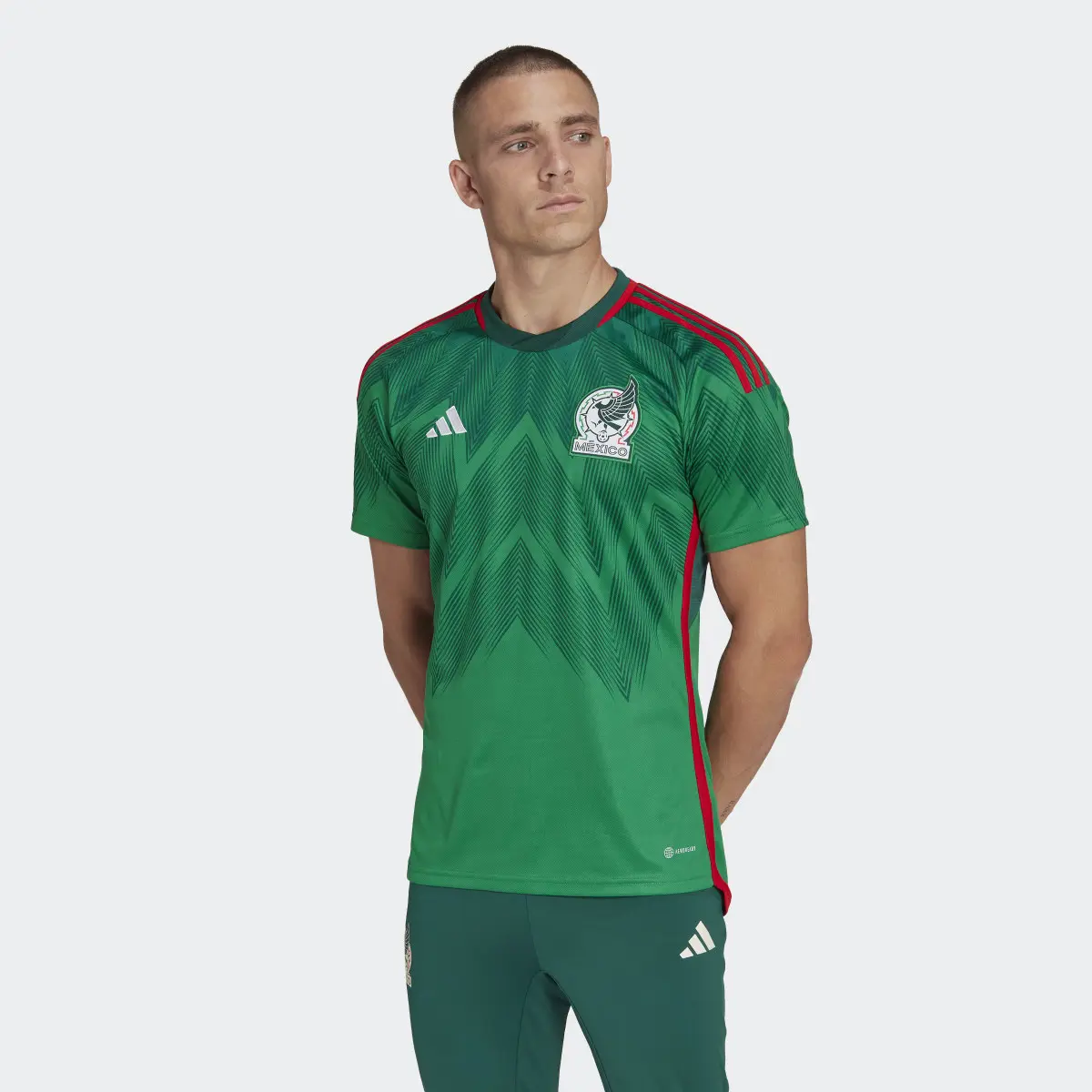 Adidas Mexico 22 Home Jersey. 2