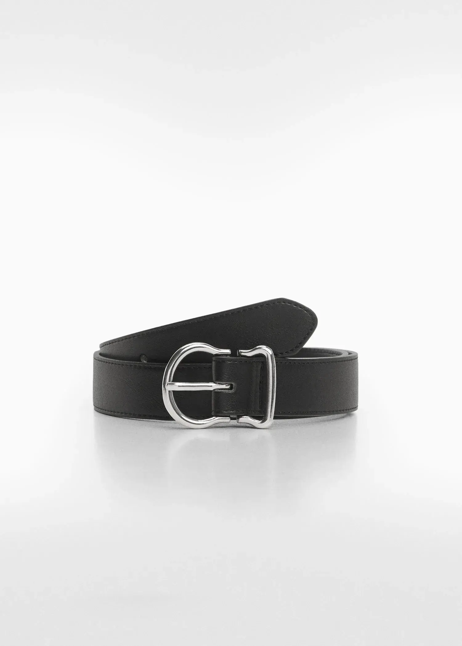 Mango Faux-leather belt. 1