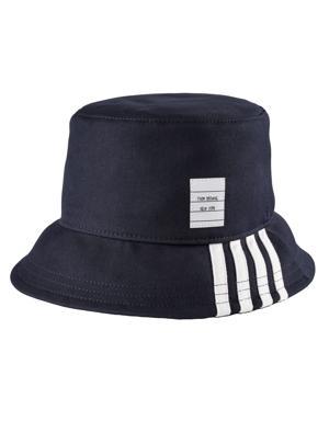 4-Bar Classic Cotton Bucket Hat