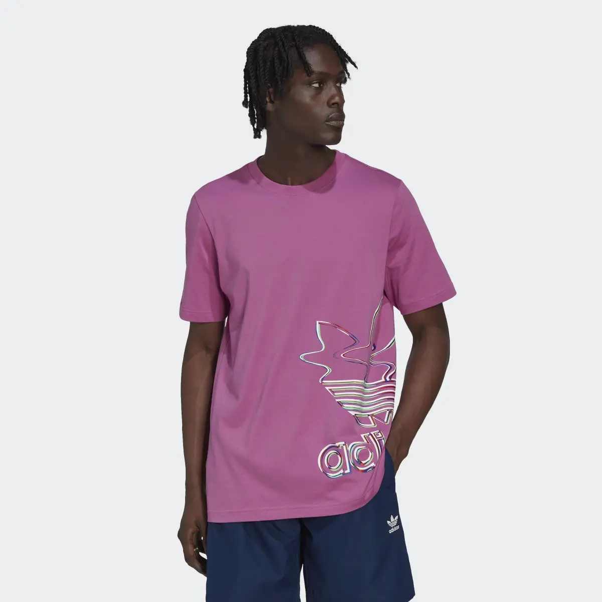 Adidas T-shirt manches courtes Hyperreal. 2
