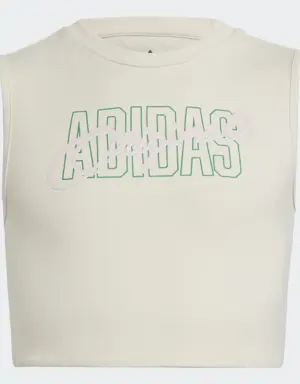 Adidas Camiseta corta sin mangas Graphic Print