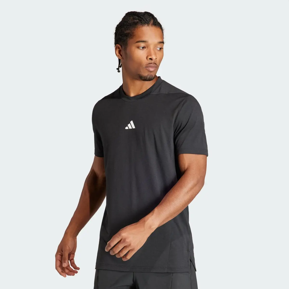 Adidas Designed for Training Workout Tee. 2