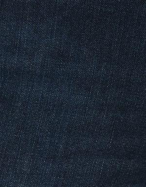 Pixie Koyu Puslu Jean Şort