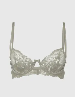 Unlined Balconette Lace Bra