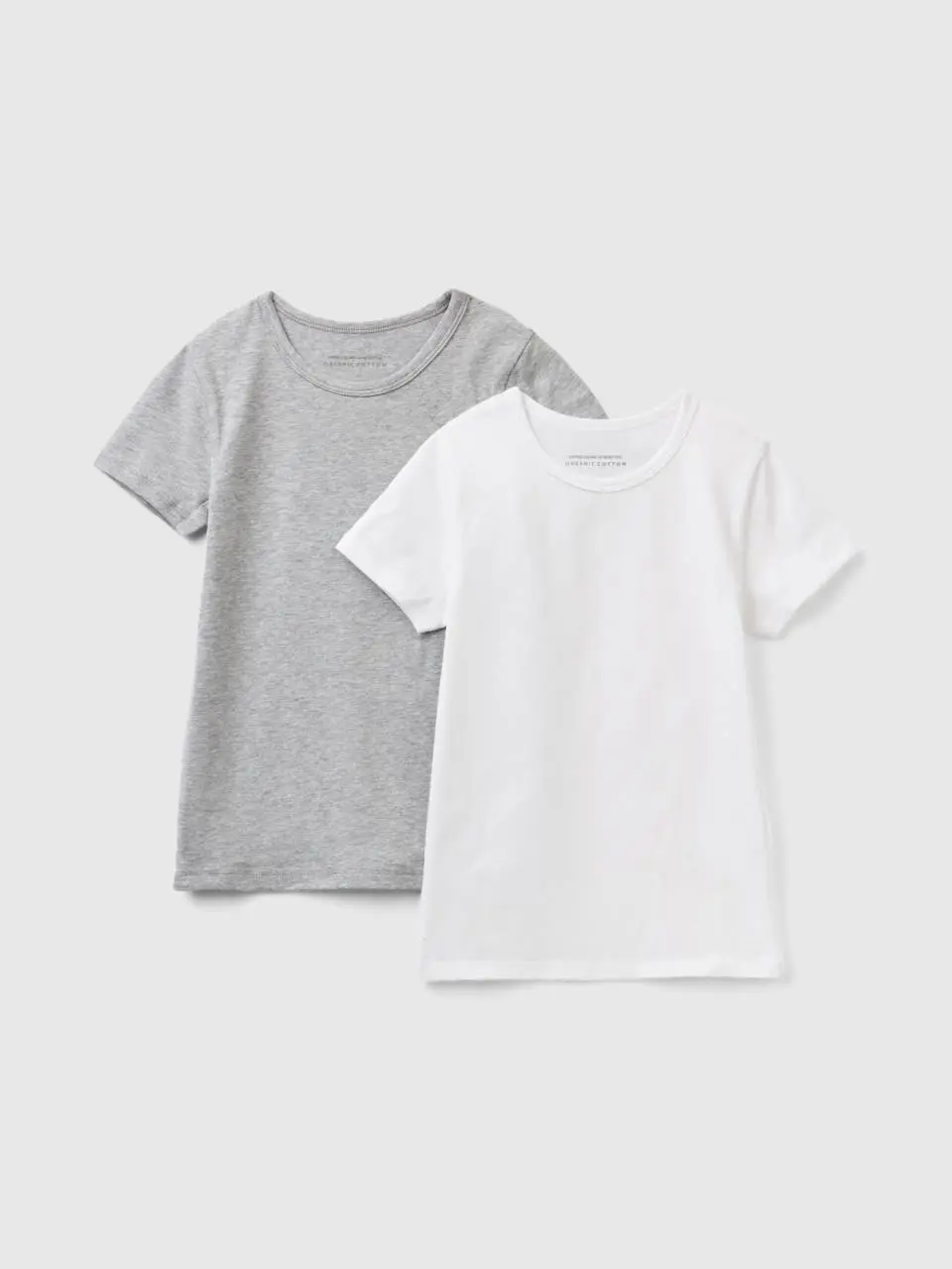 Benetton two stretch organic cotton t-shirts. 1