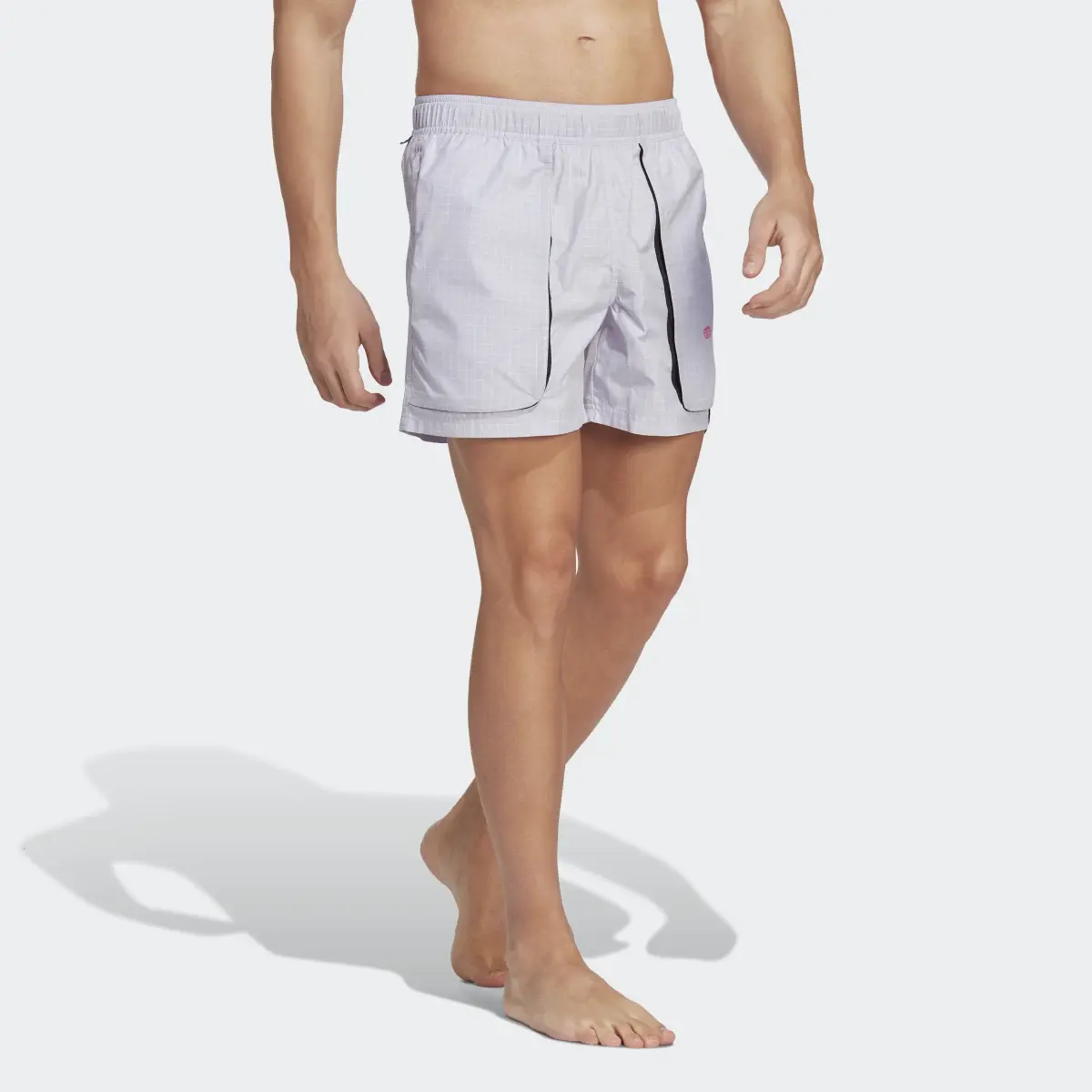 Adidas Parley Buckle Cargo Swim Shorts (Gender Neutral). 3