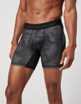 American Eagle O 6" Camo Active Flex Boxer Brief. 1