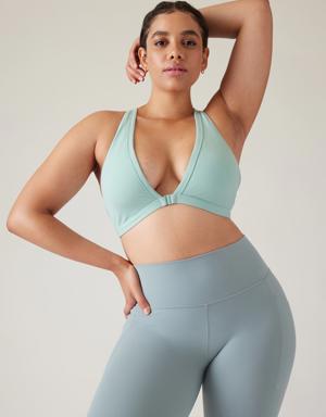 Athleta Harmony Bra A&#45C green