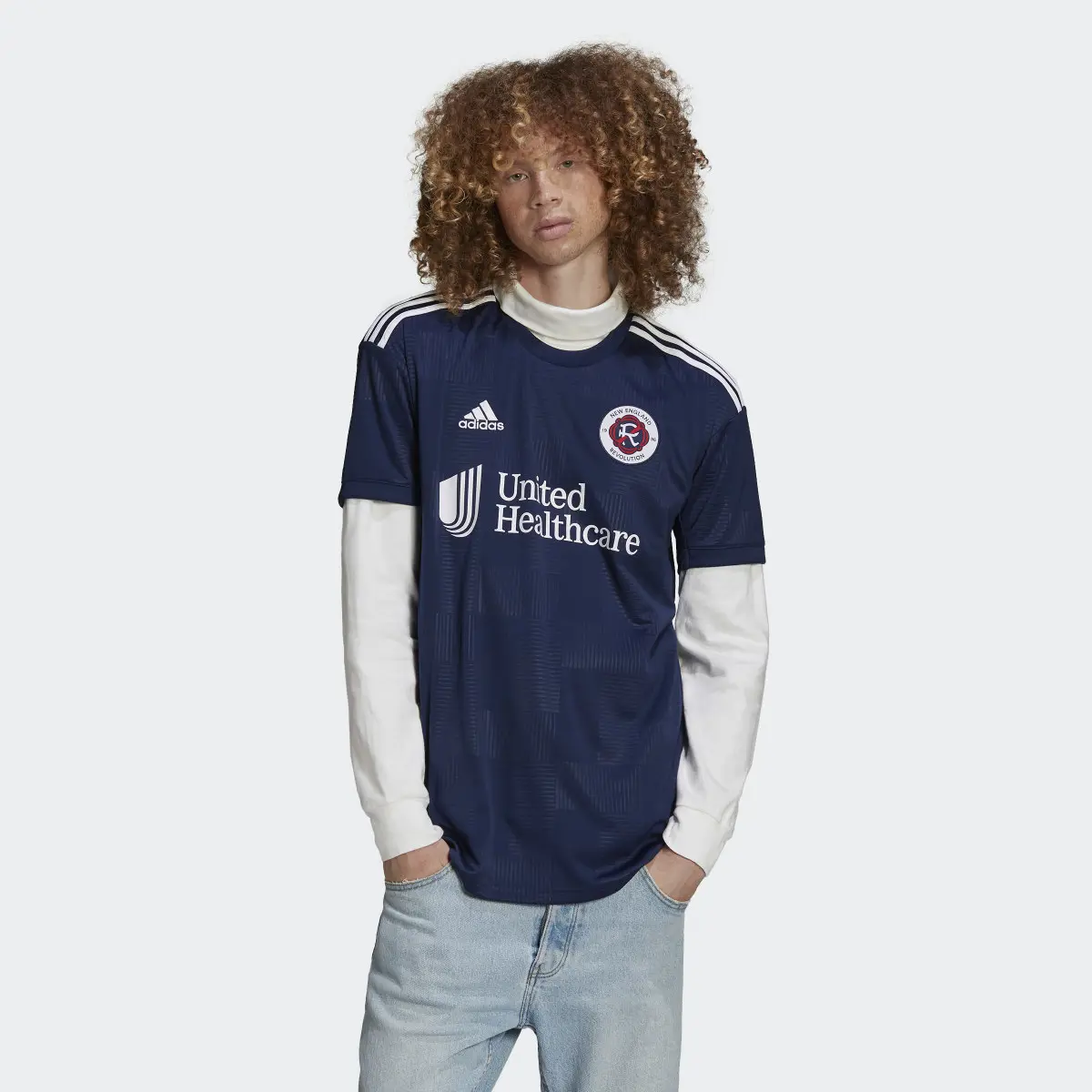 Adidas New England Revolution 22/23 Home Jersey. 2 Adidas New England Revolution 22/23 Home Jersey. 2