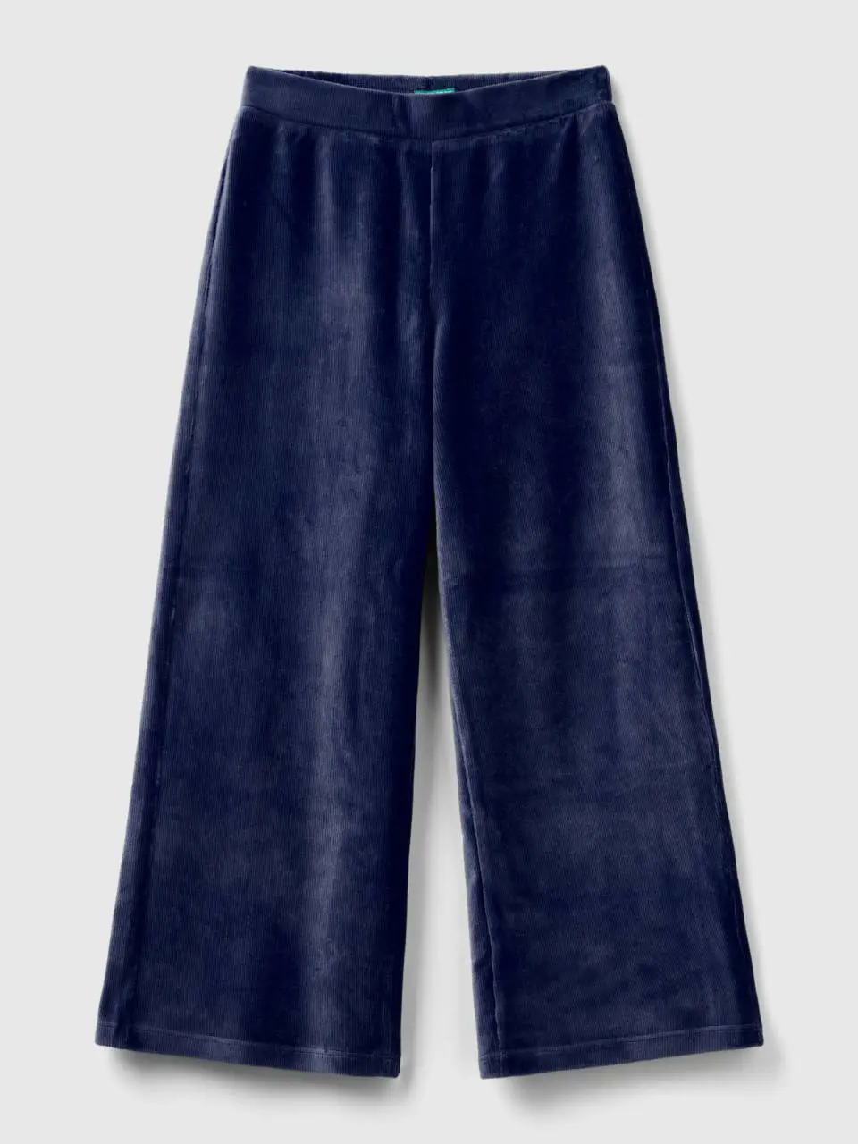 Benetton wide chenille trousers. 1