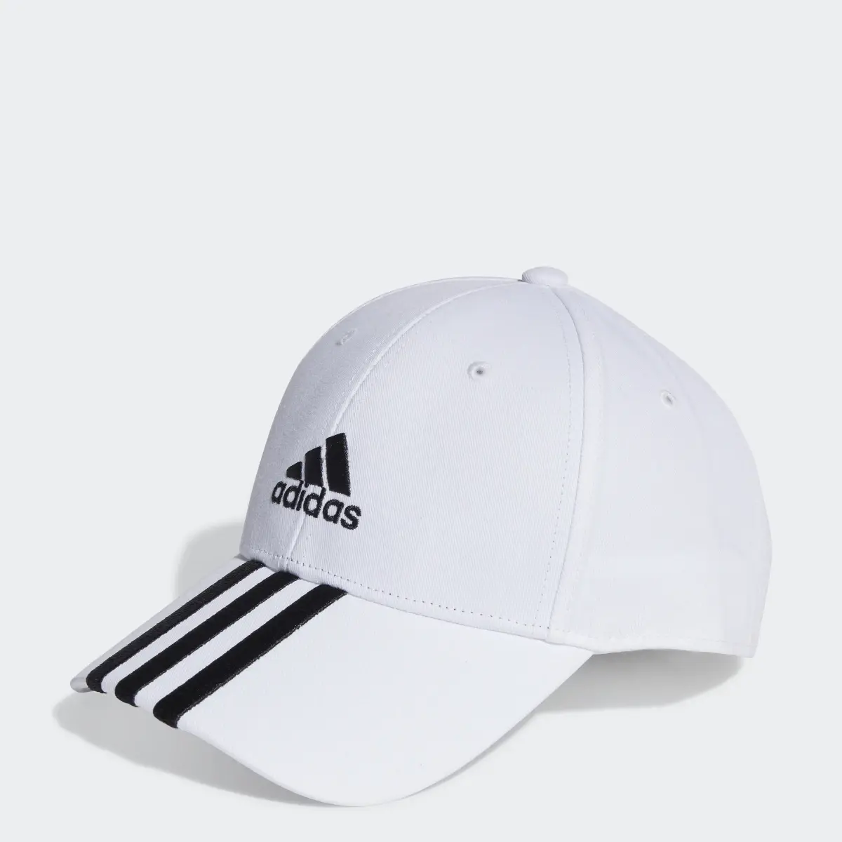 Adidas 3-Stripes Cotton Twill Beyzbol Şapkası. 1