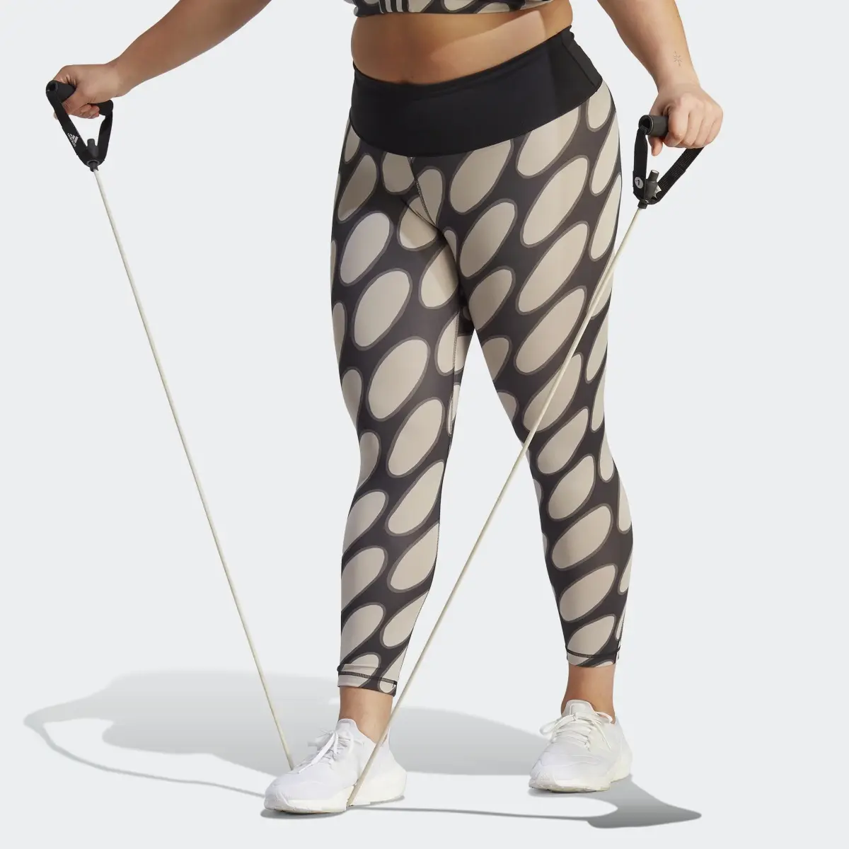 Adidas x Marimekko Optime Training 7/8 Leggings (Plus Size). 1