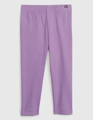 Gap Toddler Cotton Mix and Match Rib Leggings purple