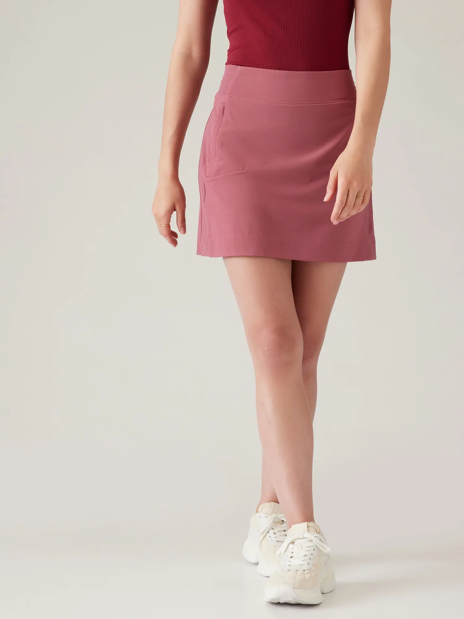 Athleta Brooklyn Skort 16&#34 pink. 1