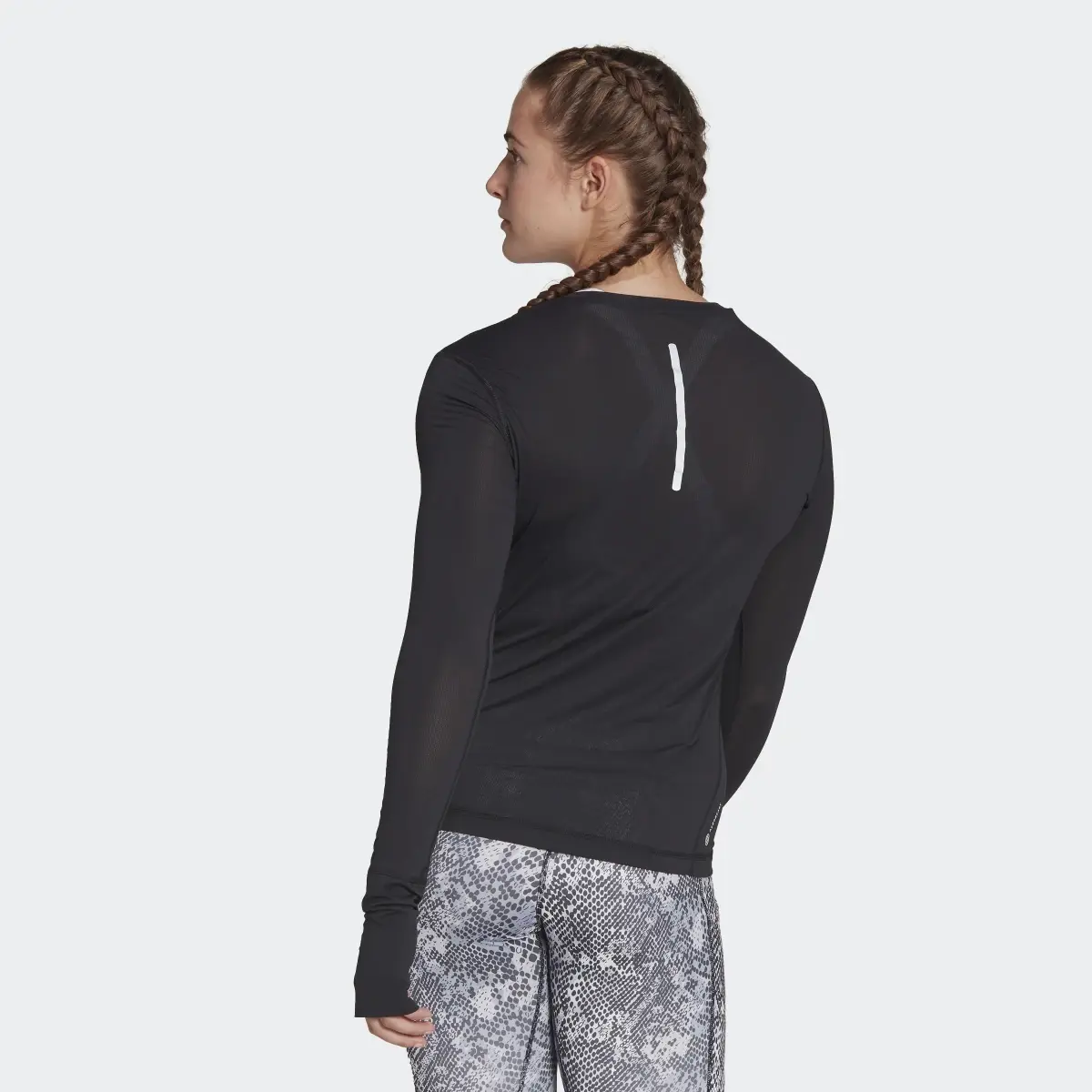 Adidas Fast Running Long-Sleeve Top. 3