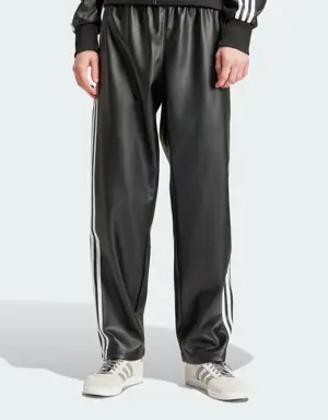 Faux Leather Adicolor 3-Stripes Firebird Track Suit Pants