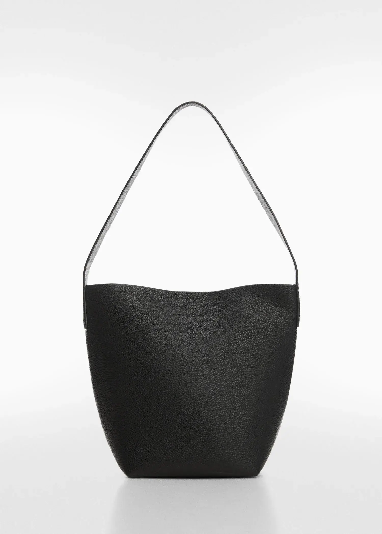 Mango Bucket Bag mit Leder-Effekt. 2