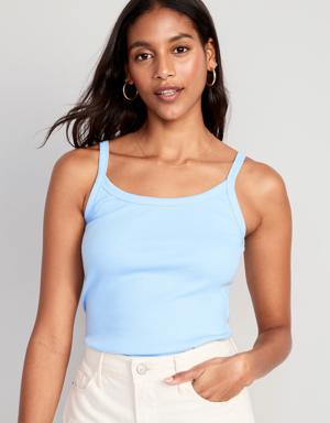 Old Navy Fitted Rib-Knit Cami Top for Women multi