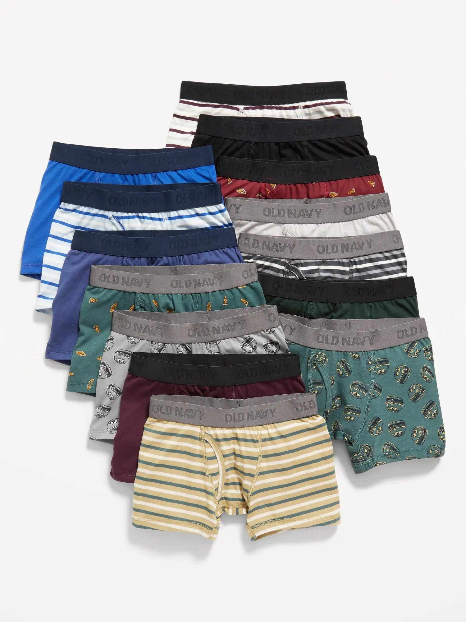 Old Navy Boxer-Briefs Underwear Variety 14-Pack for Boys multi. 1