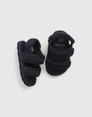 Baby Double Strap Sandals blue