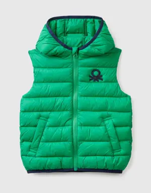 padded jacket with hood