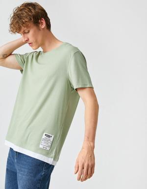 Oversize Etiketli Tişört
