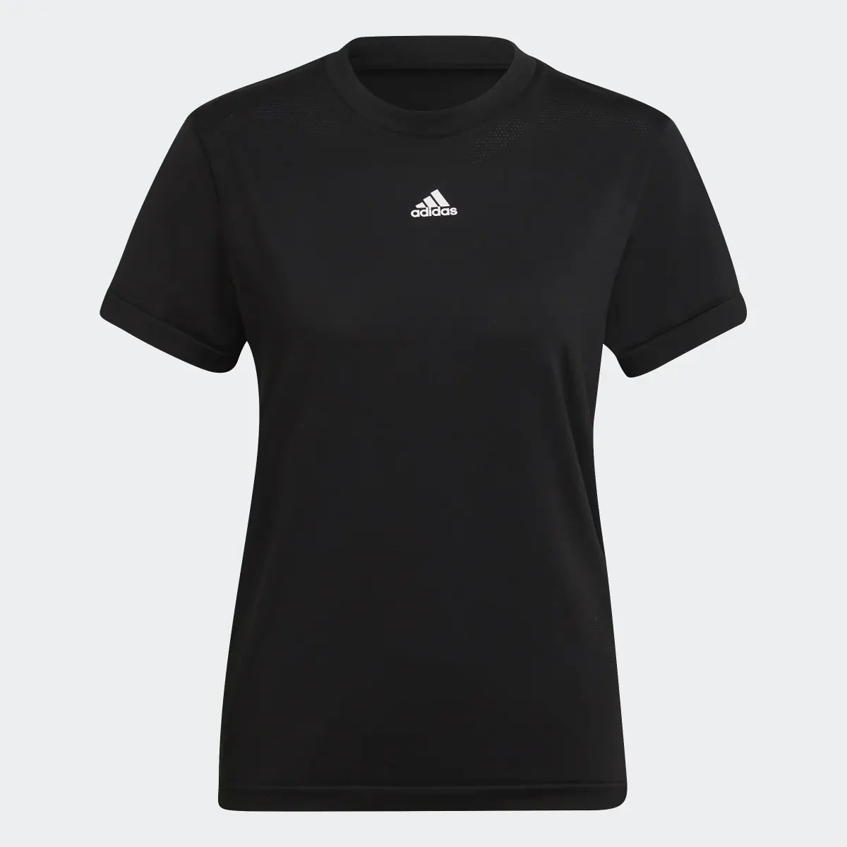 Adidas AEROKNIT Seamless Tee. 1