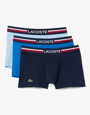 Lote de 3 bóxers cortos Iconics cintura tricolor