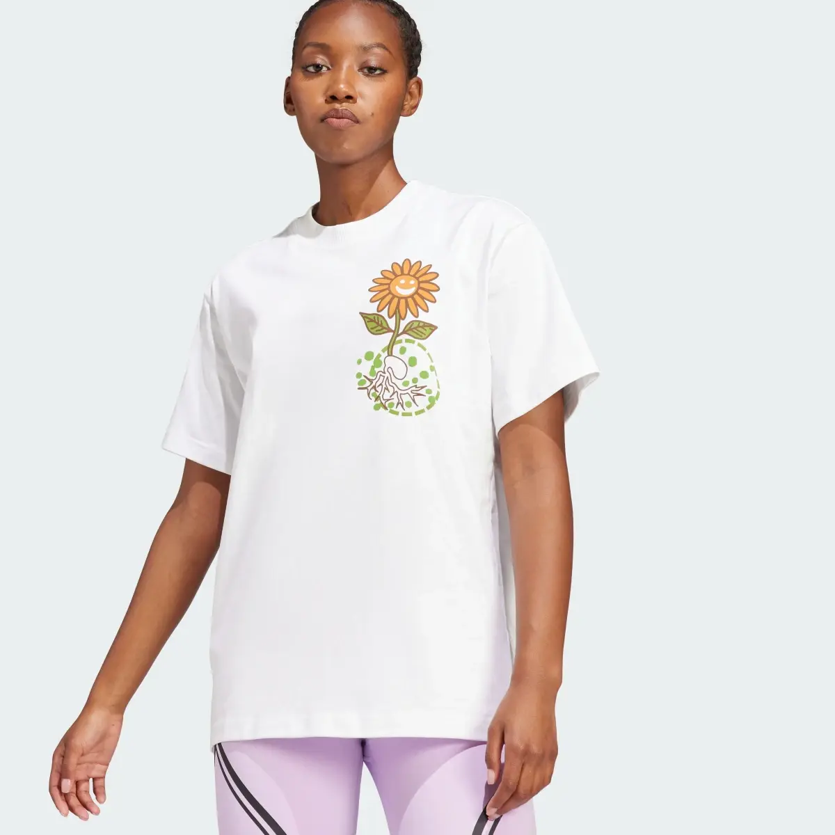 Adidas by Stella McCartney Regenerative Cotton Tee. 3