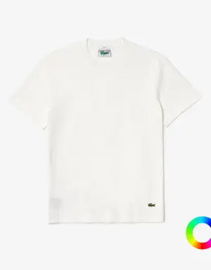 Camiseta unisex de algodón ecológico con cuello redondo