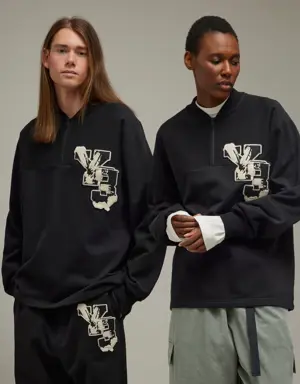 Y-3 Graphic Logo French Terry Crew Sweater