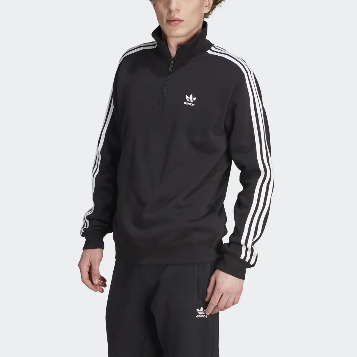 Adidas Bluza Adicolor Classics 3-Stripes Half-Zip. 1