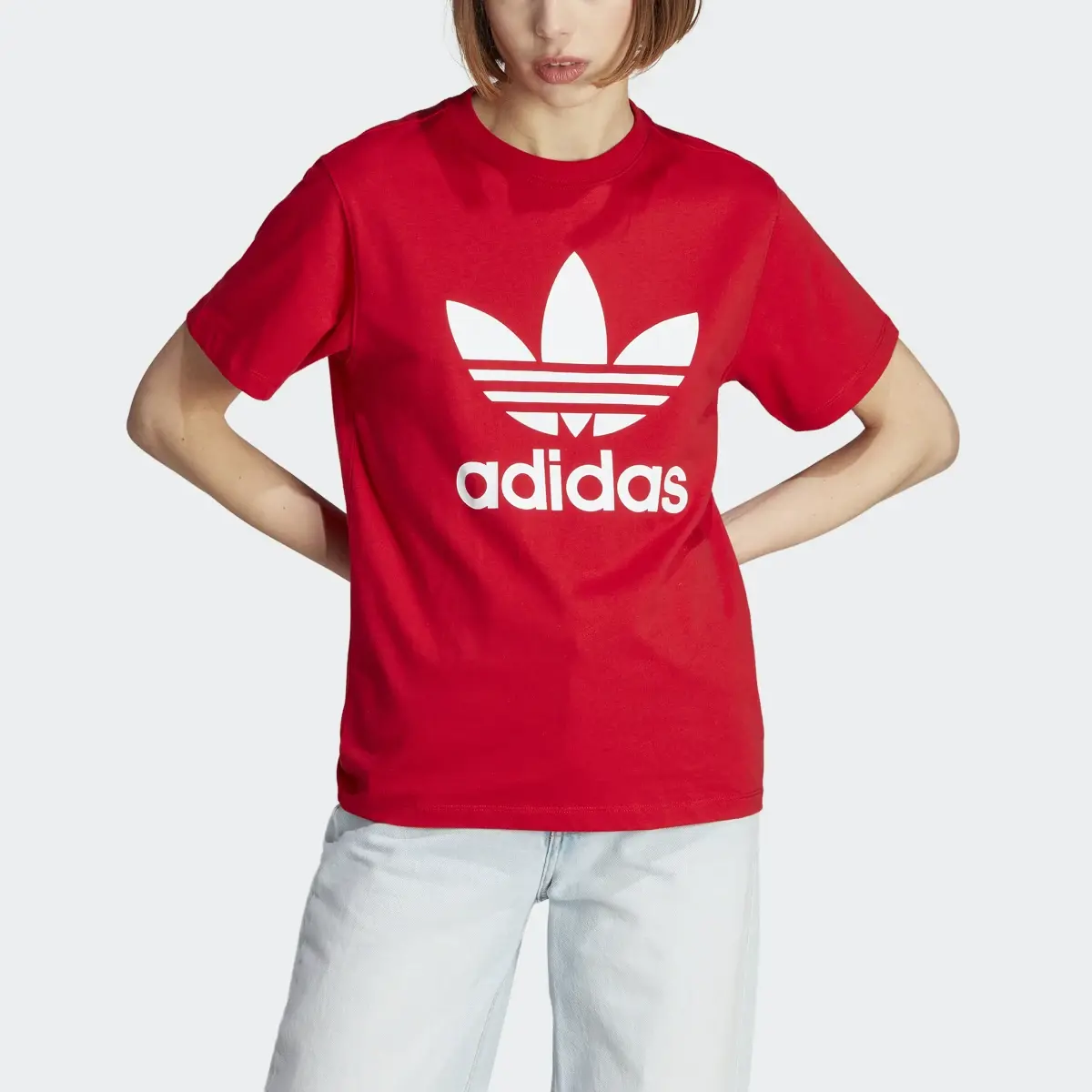 Adidas Adicolor Classics Trefoil Tişört. 1