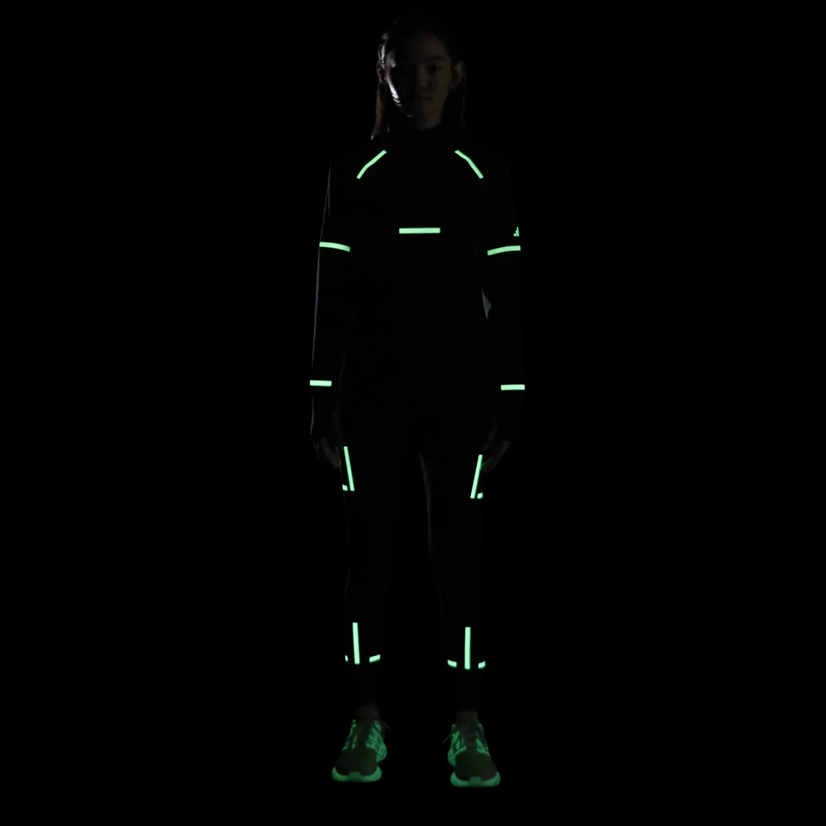 Adidas Mallas largas Fast Impact X-City Reflect At Night Running. 2