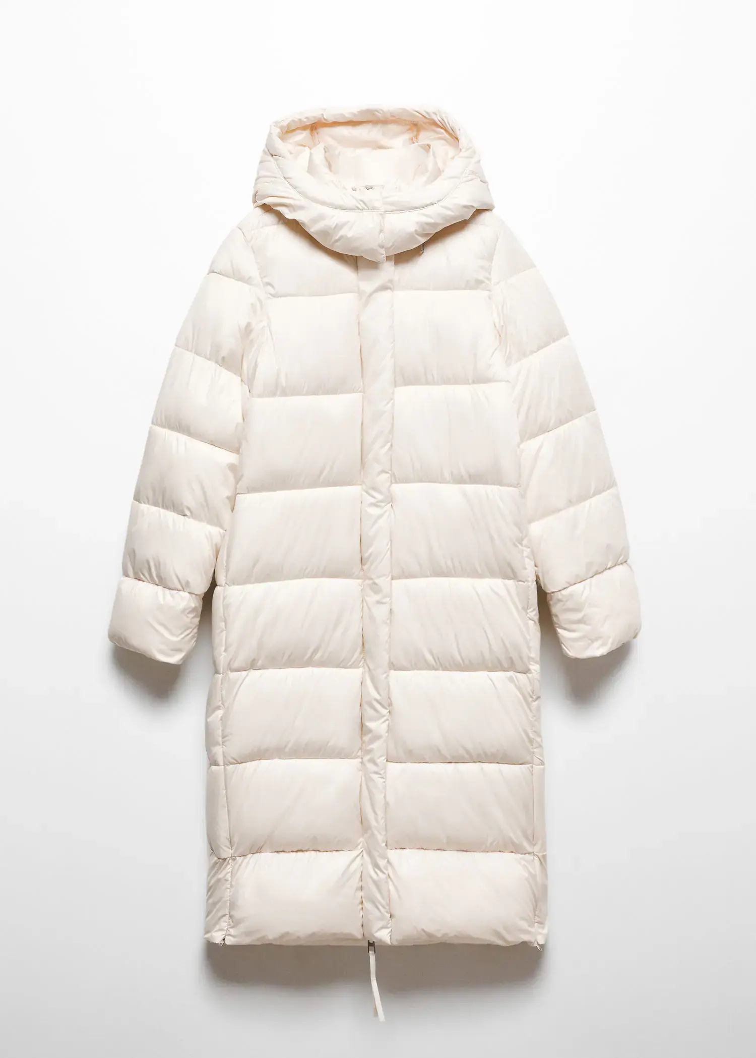 Mango Hooded water-repellent quilted jacket. 1