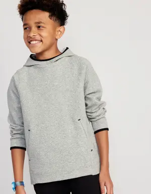 Old Navy Dynamic Fleece Pullover Hoodie for Boys gray