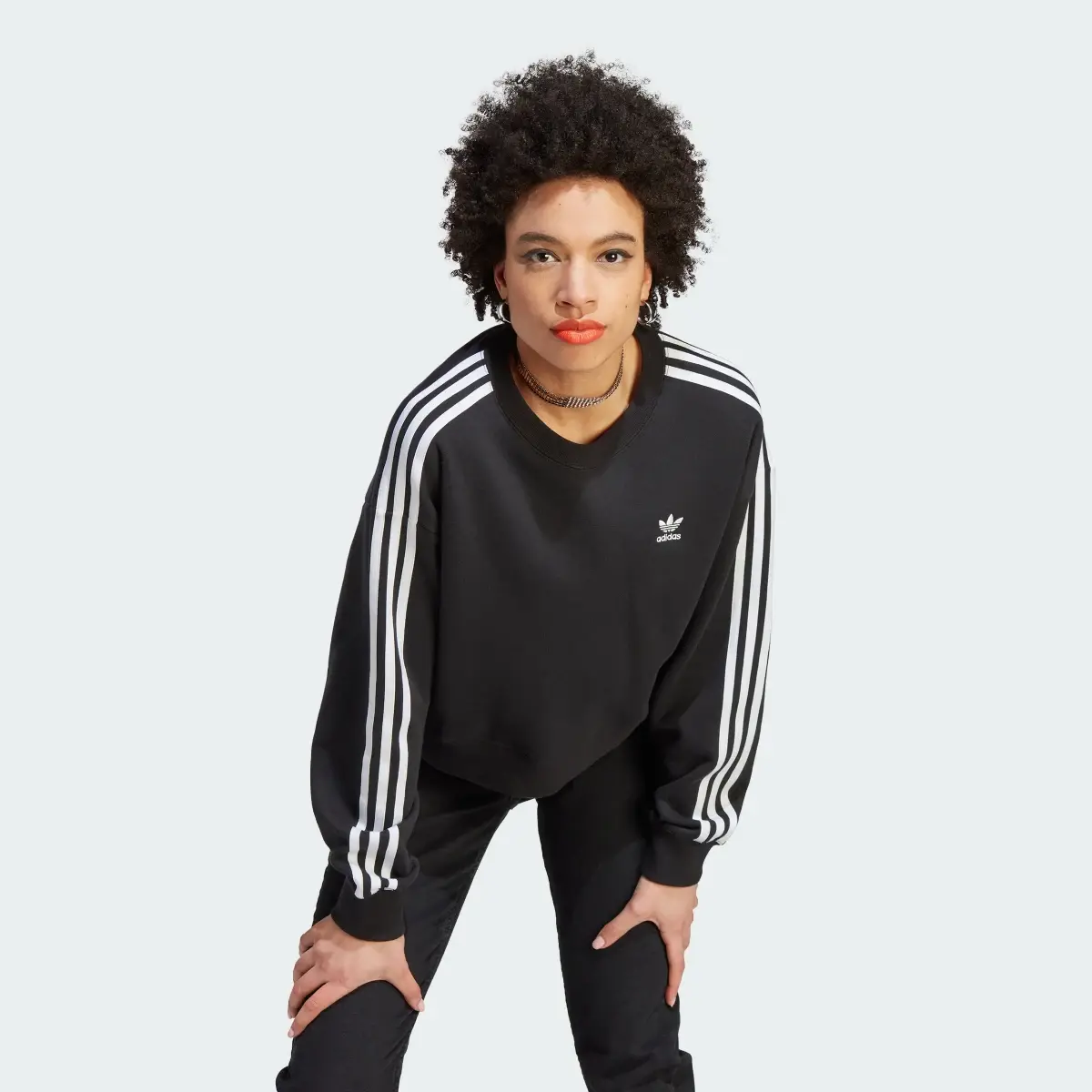 Adidas Adicolor Classics Loose Sweatshirt. 2