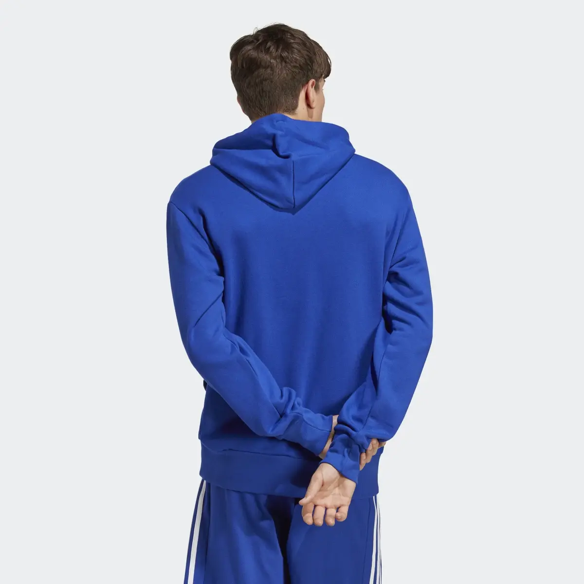 Adidas Sweat-shirt à capuche en molleton Essentials Big Logo. 3