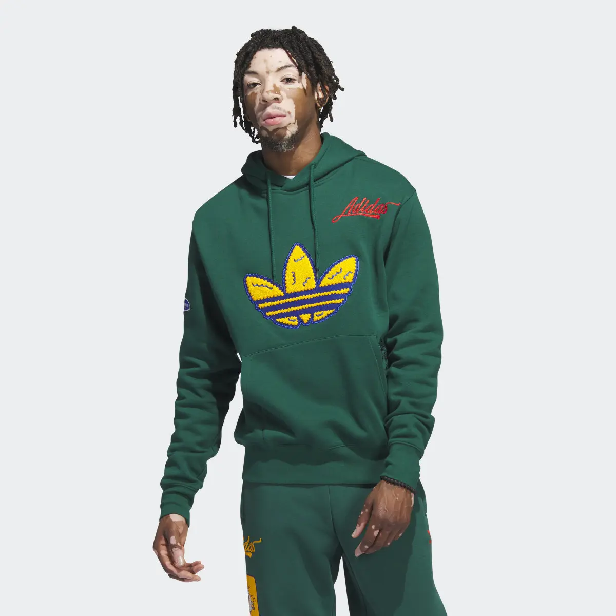 Adidas Collegiate Badge Hoodie. 2