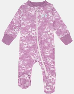 Newborn Girls' UA Printed Coverall