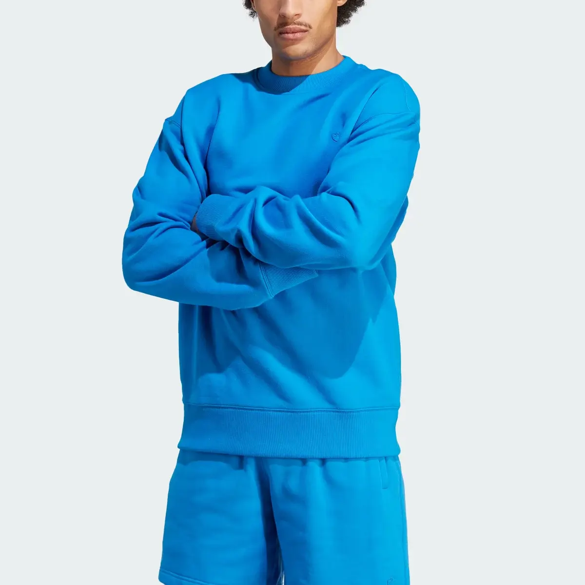 Adidas Sudadera Adicolor Contempo Crew French Terry. 1